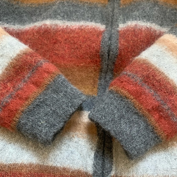 🦙Alpaca Wool🦙WALIKI Cardigan Full Zipper & Lined Gorgeous Colorway  Pockets too! - Picture 6 of 16